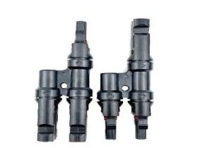 2to1 T শাখা সংযোগকারী IP65 1000V DCPV004-T2 স্ট্যান্ডার্ড IEC 62852:2014/CE