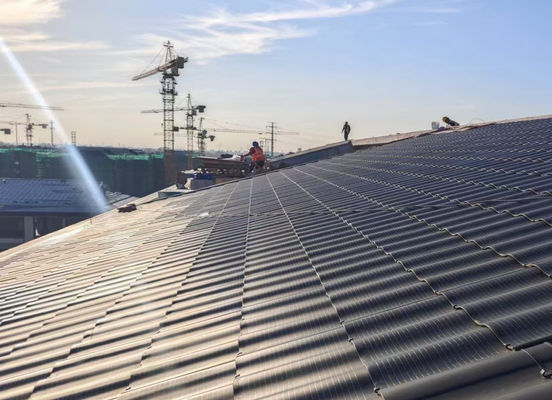 বাহ্যিক মাত্রা 723*500*41mm 40W BIPV সৌর প্যানেল সঙ্গে সামনের গ্লাস 5mm গ্লাস ব্যাক শীট
