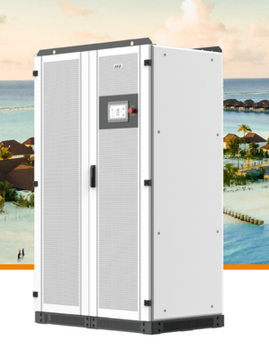 165kVA ক্ষমতা এবং চতুর্মুখী MPPT সহ 150kW স্মার্ট মাইক্রোগ্রিড ইনভার্টার