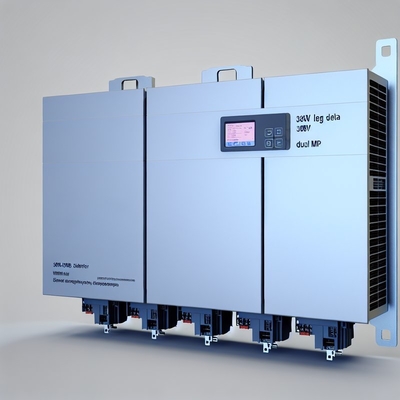 30kW 480V হাই-লেগ ডেল্টা হাইব্রিড ইনভার্টার শিল্প অ্যাপ্লিকেশনের জন্য ডুয়াল এমপিপিটি এবং স্প্লিট-ফেজ আউটপুট সহ