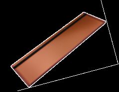 উচ্চ দক্ষতা শক্তি উত্পাদনের জন্য 60W একক স্ফটিক PERC সৌর টাইল - IP67 রেটযুক্ত BIPV ছাদ সমন্বিত PV প্যানেল